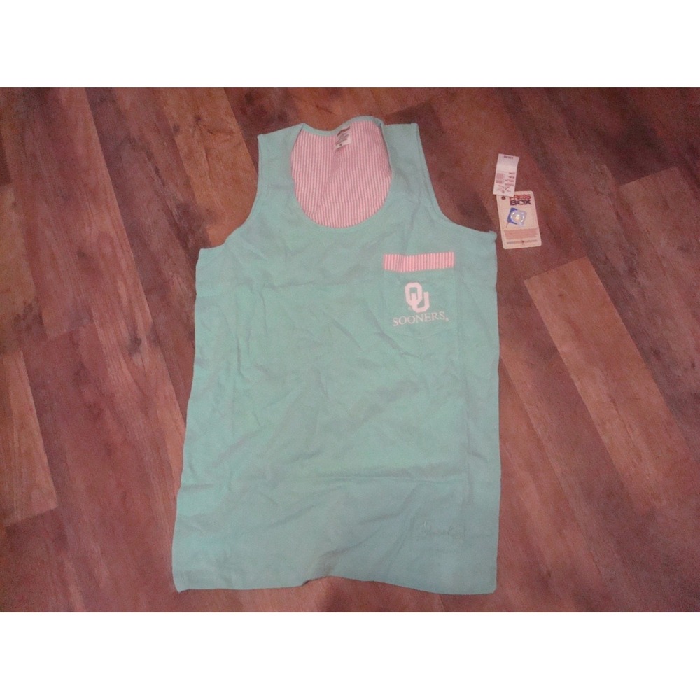WOMENS XL OKLAHOME SOONERS   Y2K  SHIRT VINTAGE DEADSTOCK‎ 03